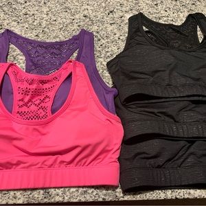 NWOT Zyia sports bras.